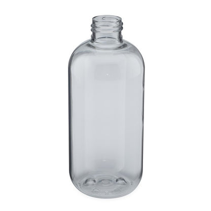 PET Boston Round Bottles - Clear image 1