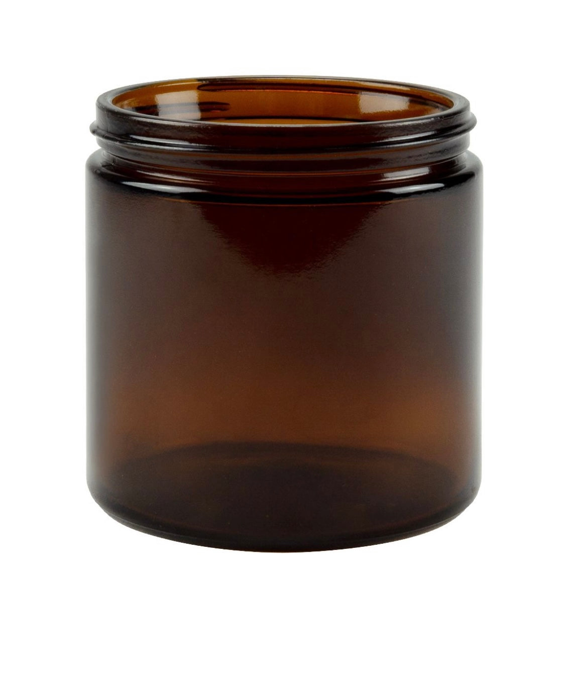 Straight Sided Jars - Amber image 2