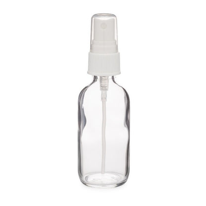 Glass Boston Round Bottles - Clear image 2