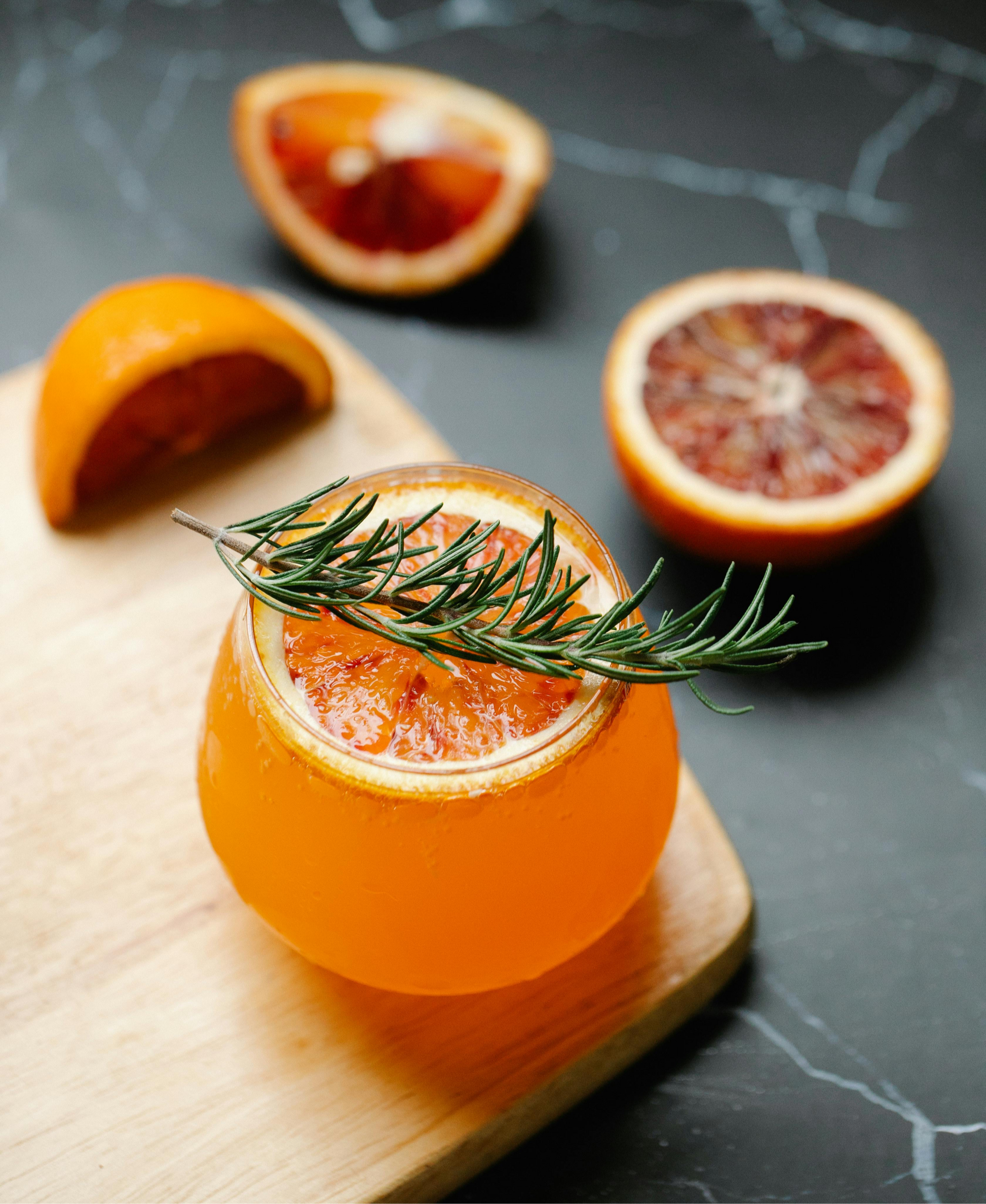 On The Rocks | Blood Orange and Lime Agave Type image 0