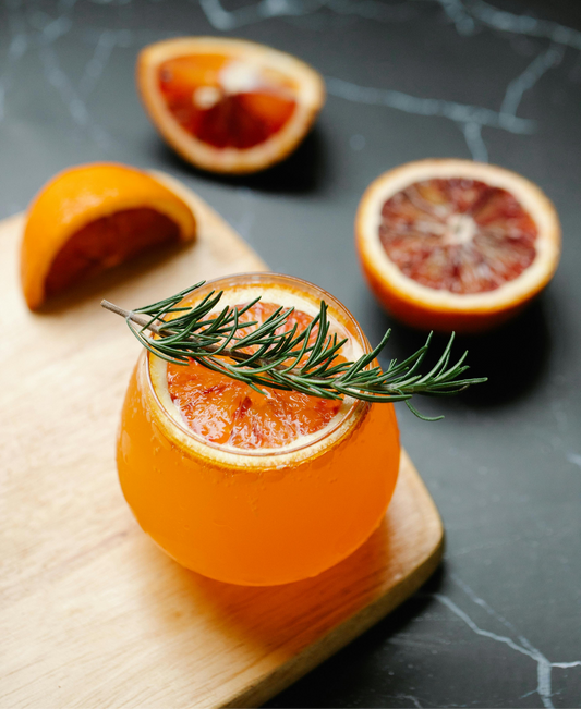 On The Rocks | Blood Orange and Lime Agave Type image 0