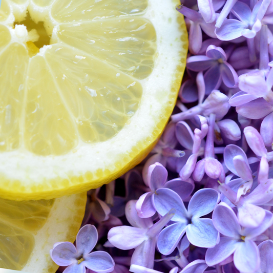Lilac and Lemon Peel | Calabrian Lemon and Lilac Leaves Type