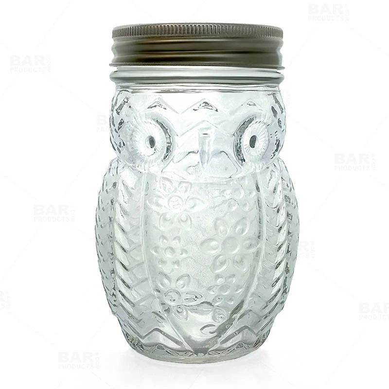 Owl Mason Jars w/ Lids