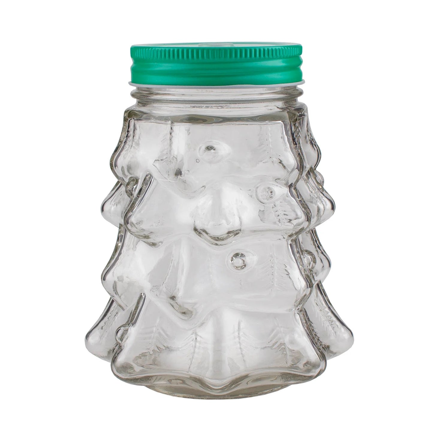 Christmas Tree Mason Jars w/ Lids