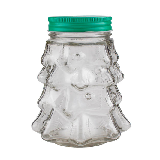 Christmas Tree Mason Jars w/ Lids