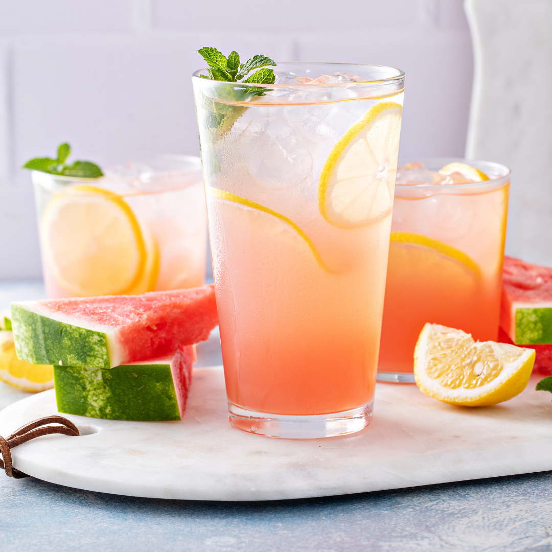 Watermelon Spritzer | Fresh Watermelon Lemonade Type