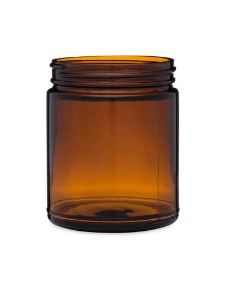 Straight Sided Jars - Amber image 1