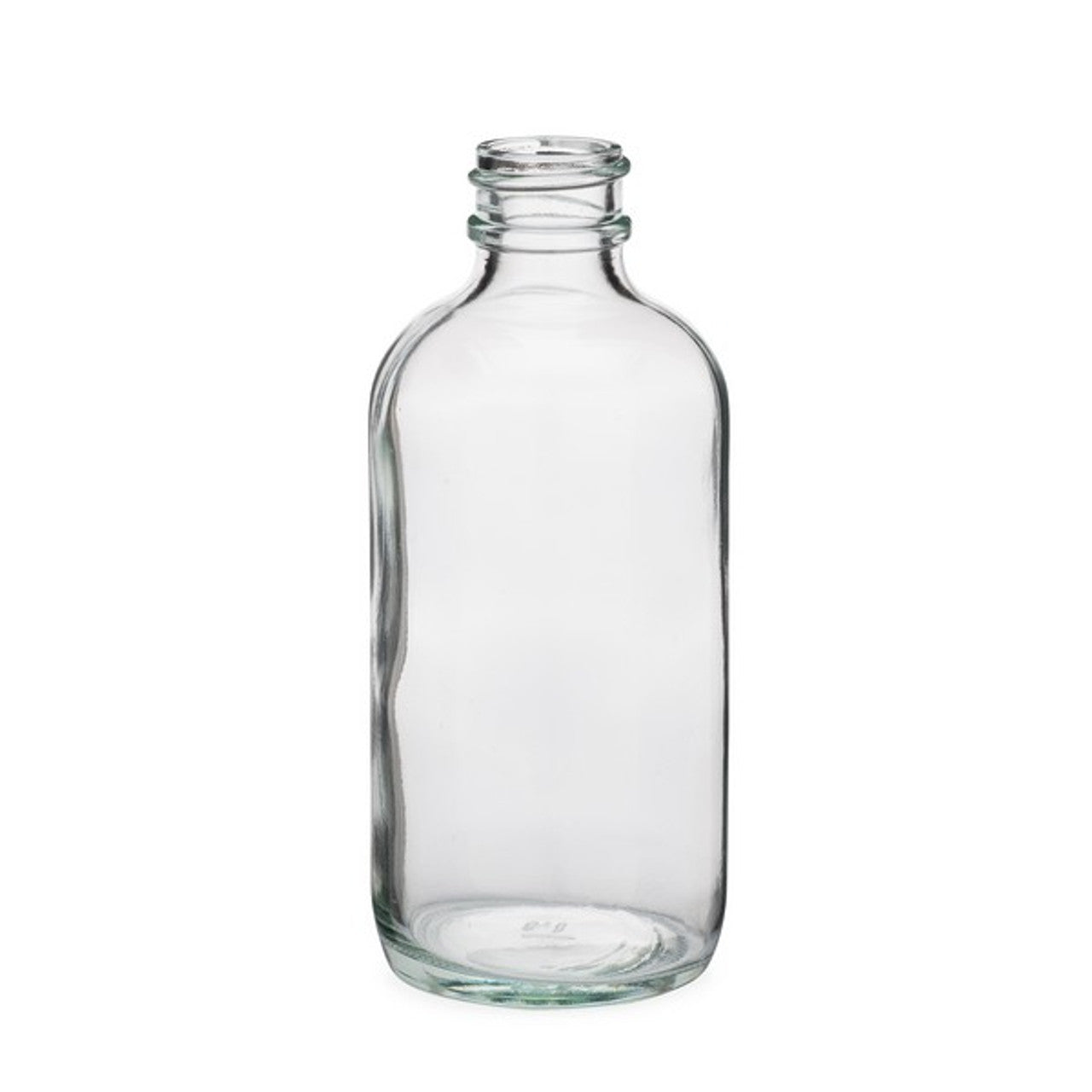 Glass Boston Round Bottles - Clear image 0