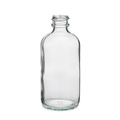 Glass Boston Round Bottles - Clear image 0